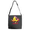 kino loves hong kong Adjustable Strap Totes