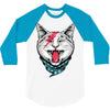 cat rock 3/4 Sleeve Shirt