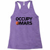 occupy mars Racerback Tank