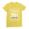 vintage made in 1964 perfectly aged a living legend Ladies Fitted T-Shirt