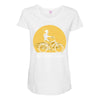 the ghost cruiser Maternity Scoop Neck T-shirt