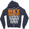 net worthy basketball Zipper Hoodie
