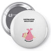 Estimated Delivery September Baby Girl Pin-back button