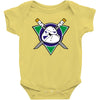 mighty leo Baby Onesie