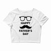 happy father&rsquo;s day 2 Crop Top
