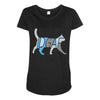 idgaf Maternity Scoop Neck T-shirt