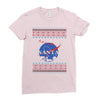 santa christmas Ladies Fitted T-Shirt