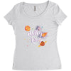 Milky Way Women's Triblend Scoop T-shirt