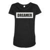 dreamer (2) Maternity Scoop Neck T-shirt