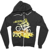 motorbike, love riding my dirtbike Zipper Hoodie