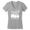 turbo braaap Women's V-Neck T-Shirt
