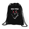 ghose face halloween Drawstring Bags