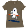 scorched Ladies Fitted T-Shirt