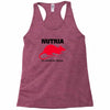 nutria its whats for dinner Racerback Tank