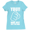 you have just lost the game  funny computer internet humour Ladies Fitted T-Shirt