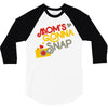 mom's gonna snap 3/4 Sleeve Shirt