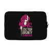 hair stylist virginity Laptop sleeve