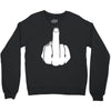 middle finger Crewneck Sweatshirt
