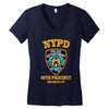 nypd police department Women's V-Neck T-Shirt