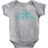 math teacher pi Baby Bodysuit