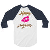 happy halloween new 3/4 Sleeve Shirt