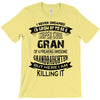 Super Cool Gran Of A Freaking Awesome Granddaughter T-Shirt
