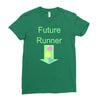 future runner Ladies Fitted T-Shirt