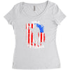 war veteran Women's Triblend Scoop T-shirt