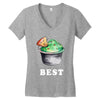 Best Friends Tacos Women's V-Neck T-Shirt