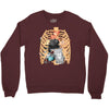 cats İn rib Crewneck Sweatshirt