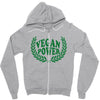 Vegan Power Zipper Hoodie