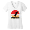 summer time Women's V-Neck T-Shirt