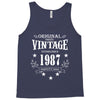 original parts vintage established 1987 perfectly aged Tank Top