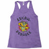 lucha dorable Racerback Tank