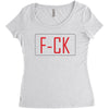 F*CK YOU Women's Triblend Scoop T-shirt