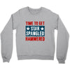 star spangled hammered Crewneck Sweatshirt