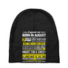 Legends Are Born In August Baby Beanies