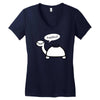 mine turtle Women's V-Neck T-Shirt