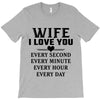 I Love you Wife T-Shirt