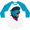 cat punk 3/4 Sleeve Shirt