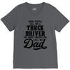 Truck Driver Dad V-Neck Tee