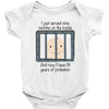 18 Years Of Probation Baby Baby Bodysuit