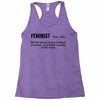 Feminist Noun Racerback Tank