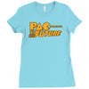 pac to the future Ladies Fitted T-Shirt