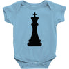 Chess King and Pawn Baby Bodysuit