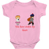 you have stolen my heart 2 Baby Onesie