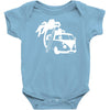 camper van surf split retro Baby Onesie