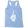 Flipping Someone Off Racerback Tank