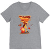 fire storm V-Neck Tee