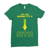 We are Hoping It's a Sith Ladies Fitted T-Shirt